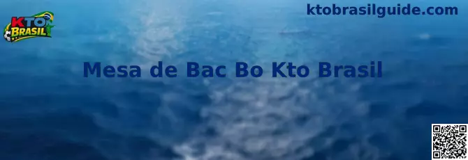 Mesa de Bac Bo Kto Brasil em ambiente de jogo ao vivo