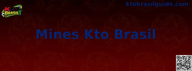 Interface ilustrativa do jogo Mines Kto Brasil
