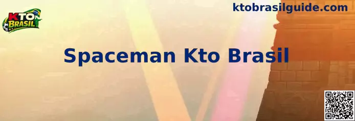 Interface demonstrativa do Spaceman Kto Brasil com astronauta e multiplicador